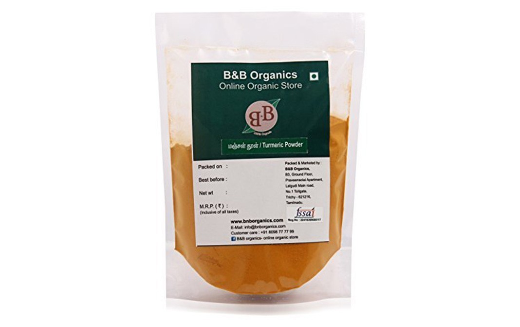 B&B Organics Turmeric Powder    Pack  500 grams